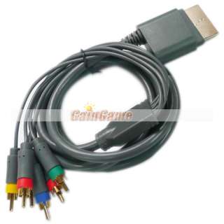 NEW HD AV COMPONENT CABLE FOR HDTV MICROSOFT XBOX 360  