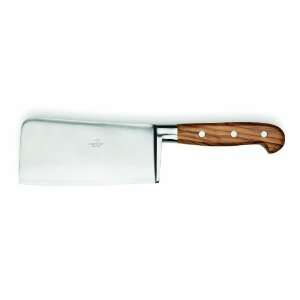  Consigli 6 1/3 Inch Blade Olive Wood Handle Cleaver Knife 