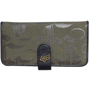  Fox Racing Womens Escape Checkbook     /Fatigue Green 