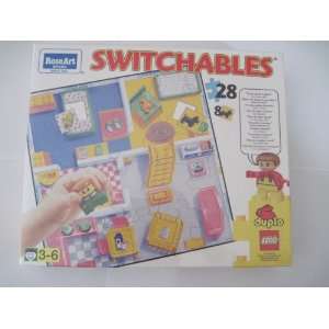  SWITCHABLES (28 Piece Puzzle and 8 Switchable pieces 