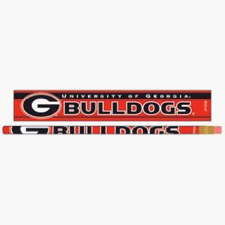    NCAA Georgia Bulldogs Pencil 6 Pack *SALE*