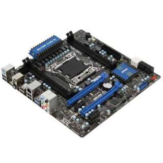 MSI X79MA GD45 LGA2011 Intel X79 Chipset MicroATX Desktop Motherboard 