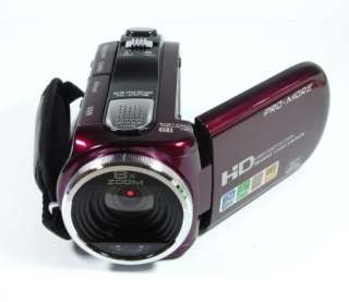 New Red HD Digital Video Camera Camcorder DV 12MP 2.7TFT Free 