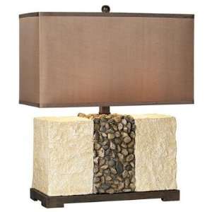  Pacific Coast Lighting Table Lamp in Flagstone