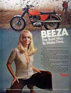 1969 BSA BEEZA 250cc Starfire motorcycle AD  