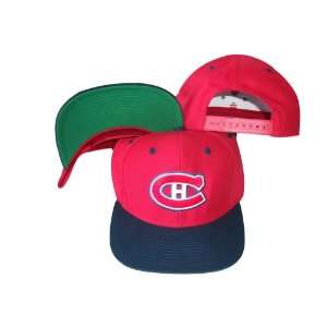  Montreal Canadians Red/Blue Two Tone Snapback Adjustable 