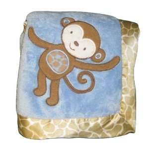  Bananafish Mosaic Jungle Plush Blanket Baby