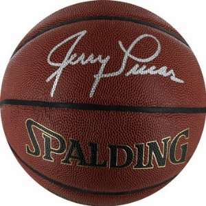  Jerry Lucas Autographed I/O Basketball Sports 
