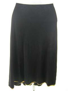 NWT MARC JACOBS Black Knee Length Skirt Sz 6 $580  