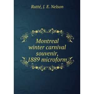  Montreal winter carnival souvenir, 1889 microform J. E 