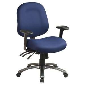  Multi Function Mid Back Chair with Seat Slider and 