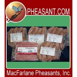 Pheasant Brats and Buffalo Hot Dogs  Grocery & Gourmet 