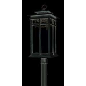   P3085CB Cottage Grove 11 1/2 1 Light Post Lantern in Cottage Bron