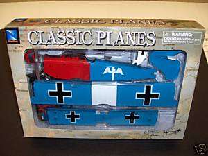 NEW RAY CLASSIC PLANES FOKKER D.VII MODEL KIT WWI PLANE  