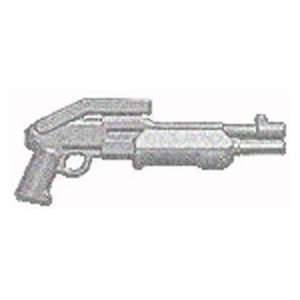   BrickArms 2.5 Scale LOOSE Weapon Combat Shotgun Silver Toys & Games