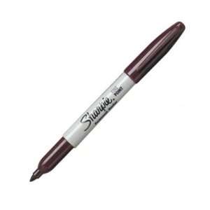  SAN30867 MARKER,PERM,FINE,SHARPIE,BRGDY Electronics