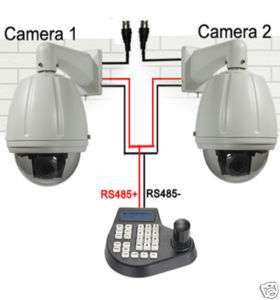 CCTV 27x zoom Outdoor PTZ Speed Cameras+controller Set  