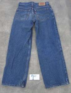Pairs Boys Levis 550 Relaxed Fit 14 Reg Jeans 27x27  