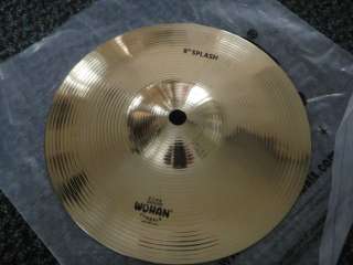Wuhan 8 Splash Cymbal New brilliant finish with free Gibraltar cymbal 
