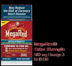 MegaRed Extra Strength 500mg Omega 3 Krill Oil  
