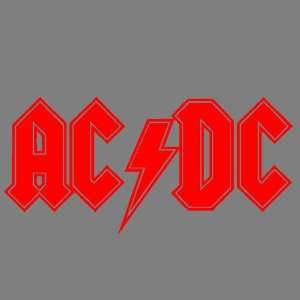  AC/DC D2 (RED) DECAL STICKER WINDOW CAR TRUCK FORD CHEVY 