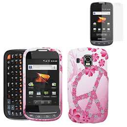 Black Bling Hard Snap On Cover Case for Samsung Transform Ultra M930 