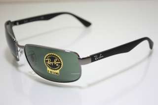   3478 004 63mm Gunmetal Wrap Around Sunglasses New 805289669401  