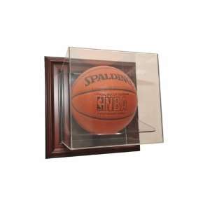   Case Up Display, Mahogany   Acrylic Basketball Display Cases Sports