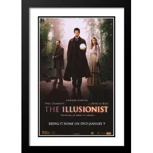  The Illusionist 32x45 Framed and Double Matted Movie 