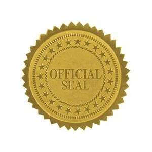  Official Seal Embossed Certificate Seals