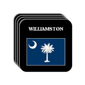  US State Flag   WILLIAMSTON, South Carolina (SC) Set of 4 