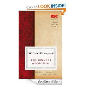Sonnets and Other Poems (The RSC Shakespeare) William Shakespeare 