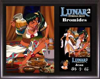 Lunar 2 Eternal Blue Jean Bromide Plaque w/ Card #3  