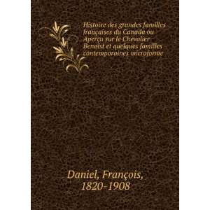   contemporaines microforme FranÃ§ois, 1820 1908 Daniel Books