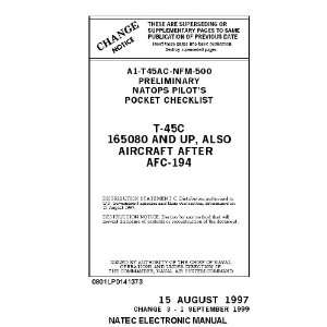   Douglas T 45 C Aircraft Checklist Manual McDonnell Douglas Books