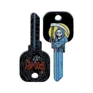  Spoo Key   Grim Reaper House Key Schlage / Baldwin SC1 