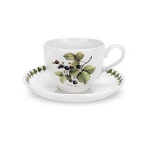   Cup and Saucer (T) Wild Blackberry   10 Ounces
