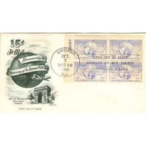 United States First Day Cover 75th Anniversary Universal Postal Union 