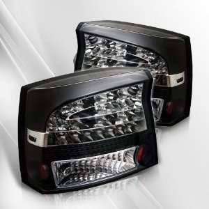  Dodge Charger 05 06 07 LED Tail Lights ~ pair set (Black 