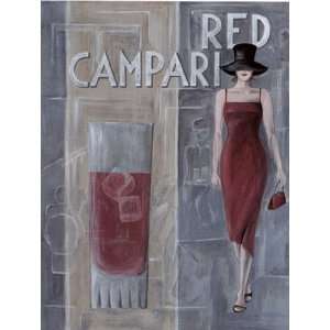  Red campari by M Tierry 20x28