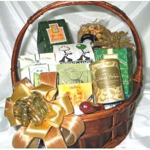 Cup of Rich Green Tea Gourmet Gift Basket  Grocery 