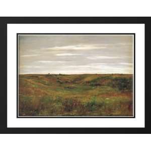  Merritt 38x28 Framed and Double Matted Landscape A Shinnecock Vale