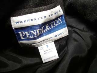 PENDLETON Woolmark Virgin Wool Long Walking Coat 8  