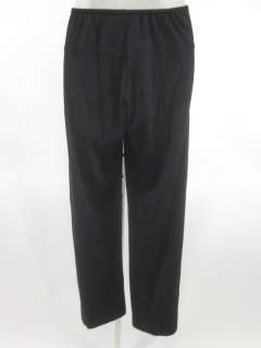 THEORY Black Wool Blend Slacks Pants Trousers Sz 12  