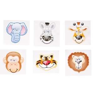  Zoo Animal Stickers with Wiggly Eyes (6 dz) Toys & Games