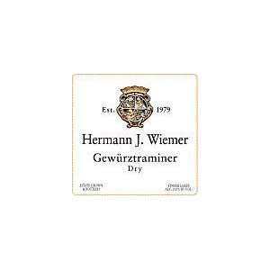  Hermann J. Wiemer Gewurztraminer Dry 2010 750ML Grocery 