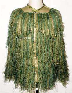   NET GHILLIE SUIT WITH RIFLE WRAP WOODLANDS CAMO 31716  