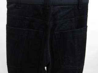 GIORGIO ARMANI Mens Navy Cotton Corduroy Pants Size 46  