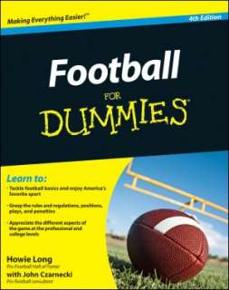  Football for Dummies, USA Edition by Howie Long 