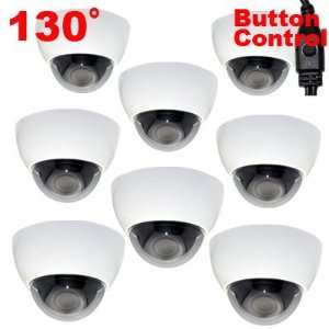   Wide Angle 1.6mm Lens Dome Indoor CCTV Security Camera with Power